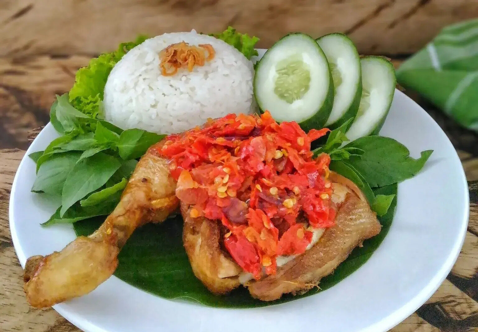 resepi-set-ayam-gepuk-dengan-sambal-gesek