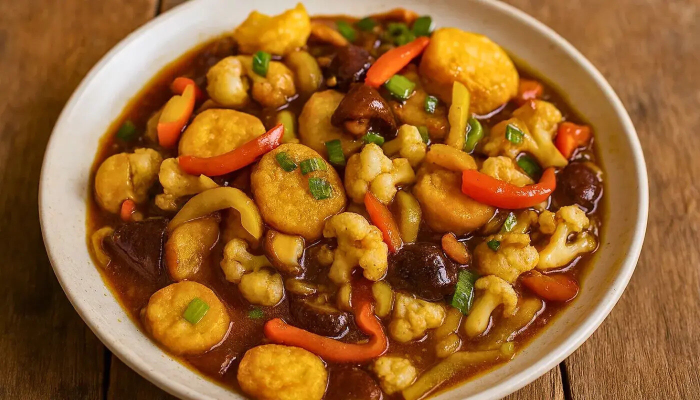 resepi-sizzling-tauhu-telur-pedas