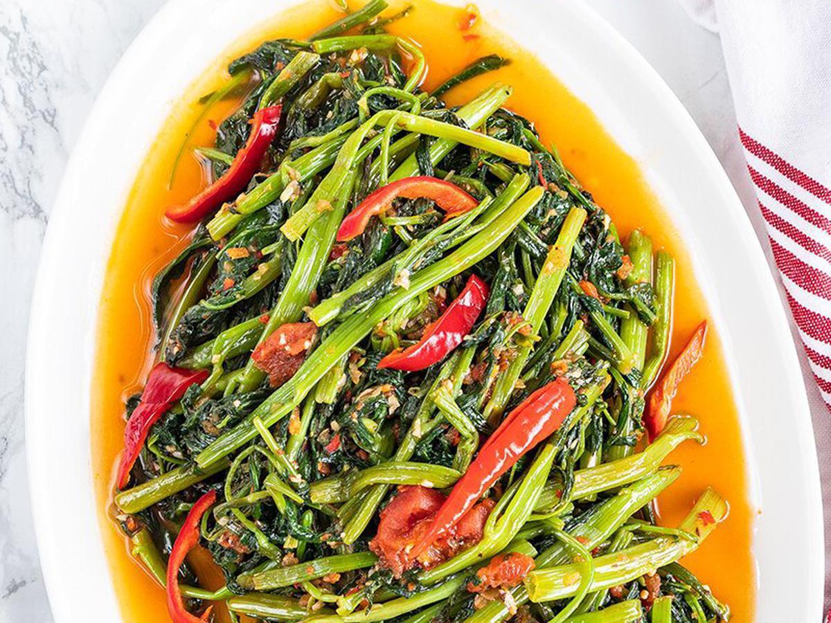 resepi-kangkung-goreng-belacan